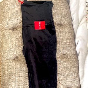 Spanx Velvet Leggings